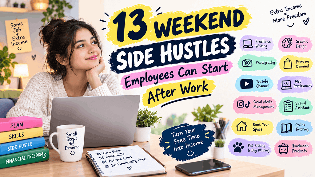 13 Weekend Side Hustles Employees Can Start After Work