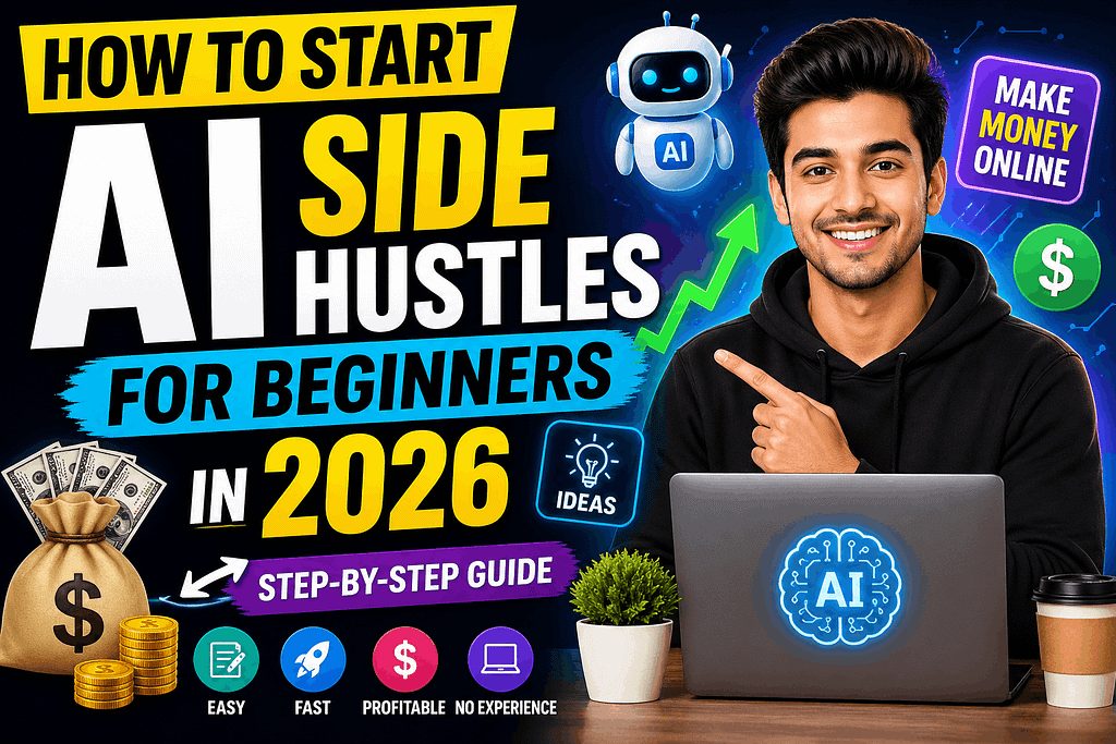 How to Start AI Side Hustles for Beginners in 2026