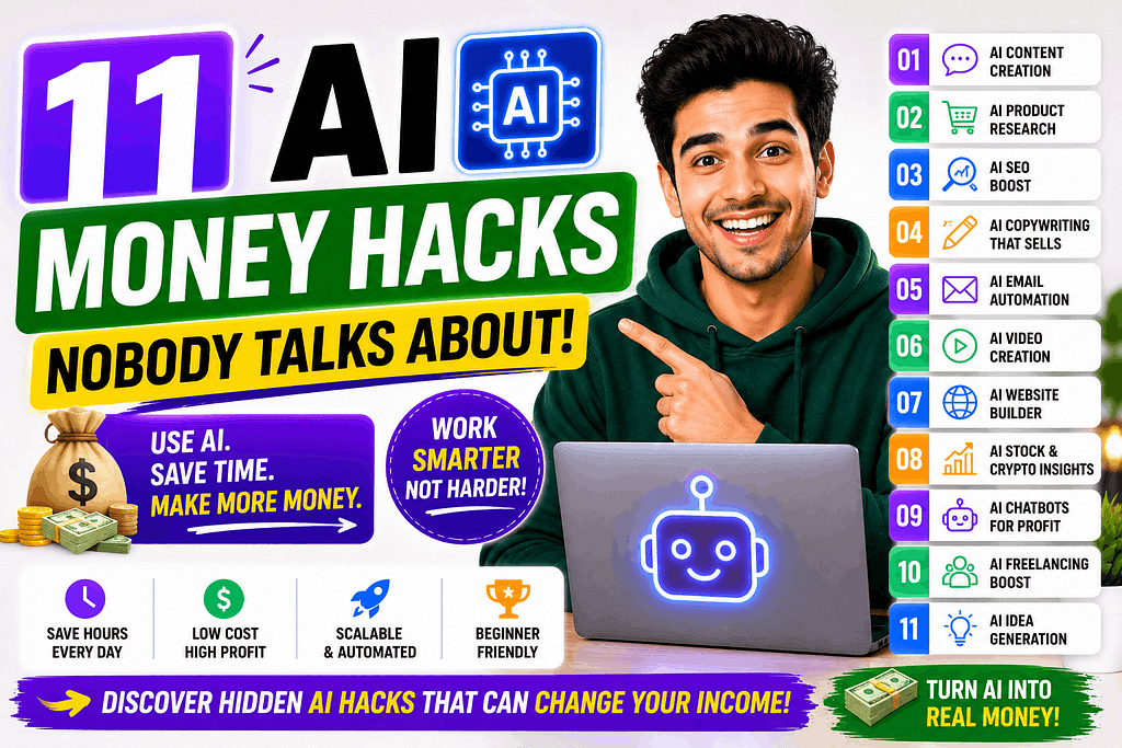 11 AI Money Hacks Nobody Talks About The 2026 Stealth Wealth Blueprint