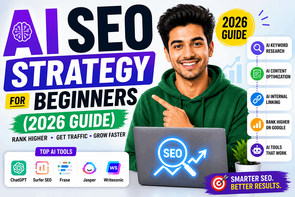 AI SEO Strategy for Beginners (2026 Guide) The Blueprint for Human-First Rankings