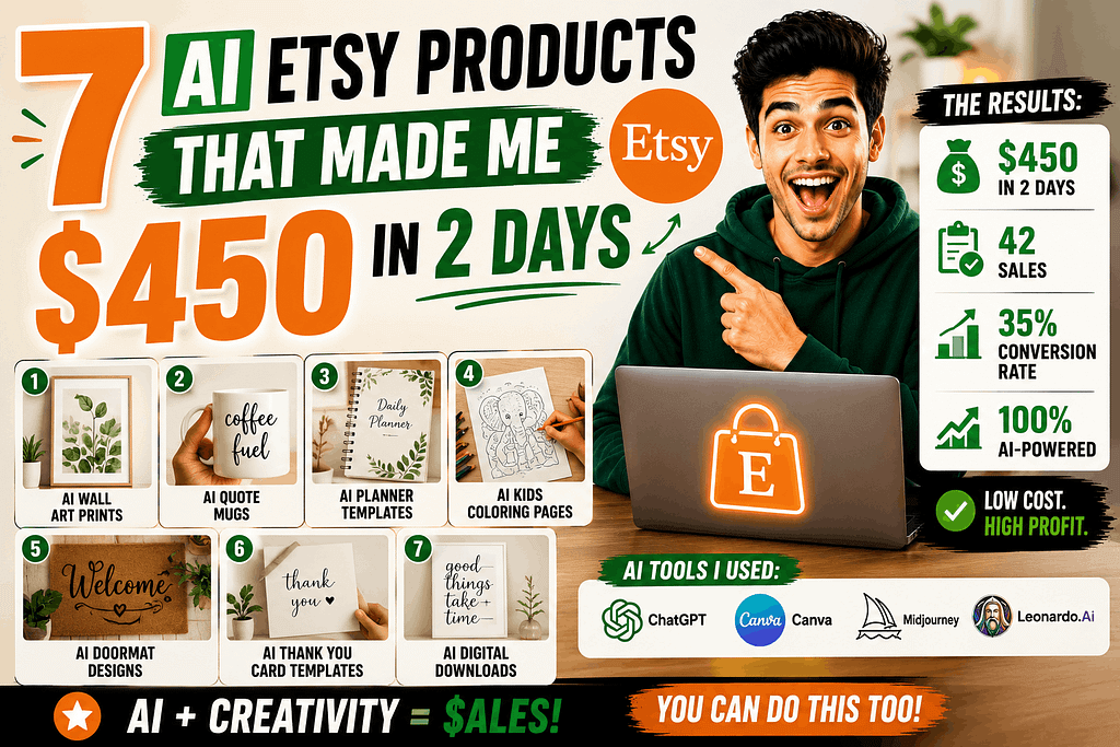 AI-powered Etsy success in 2 days