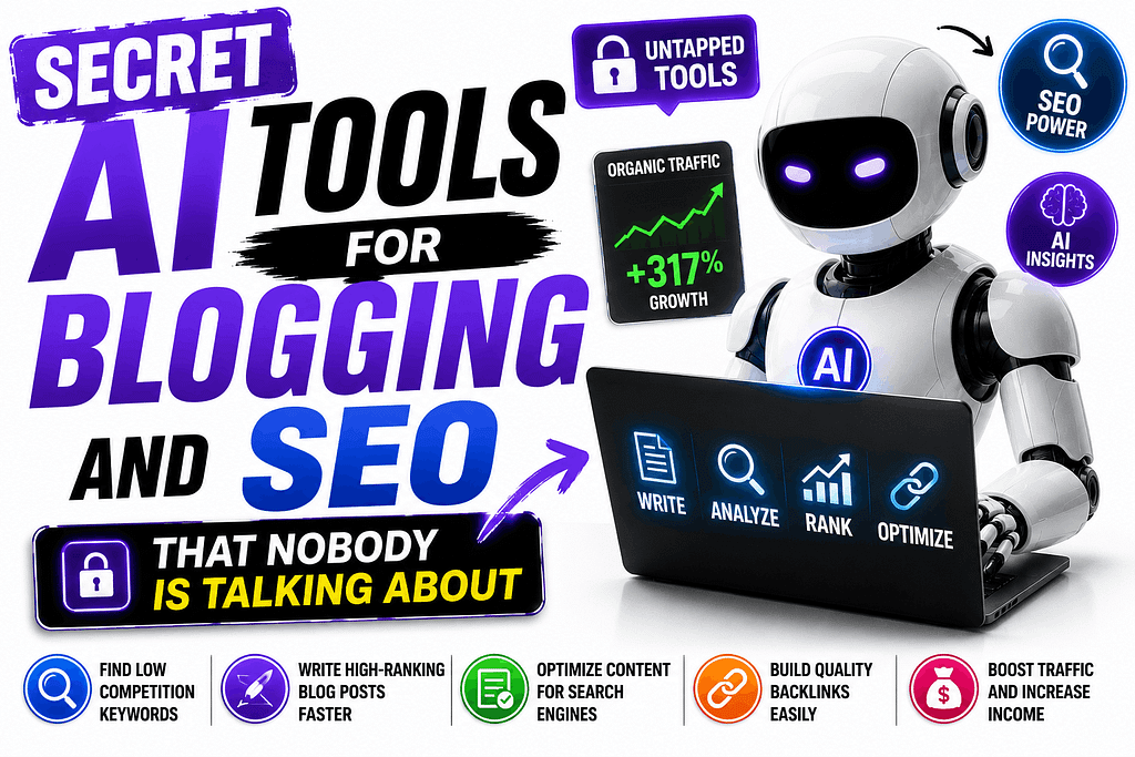 Secret AI Tools for Blogging and SEO That Nobody Is Talking About