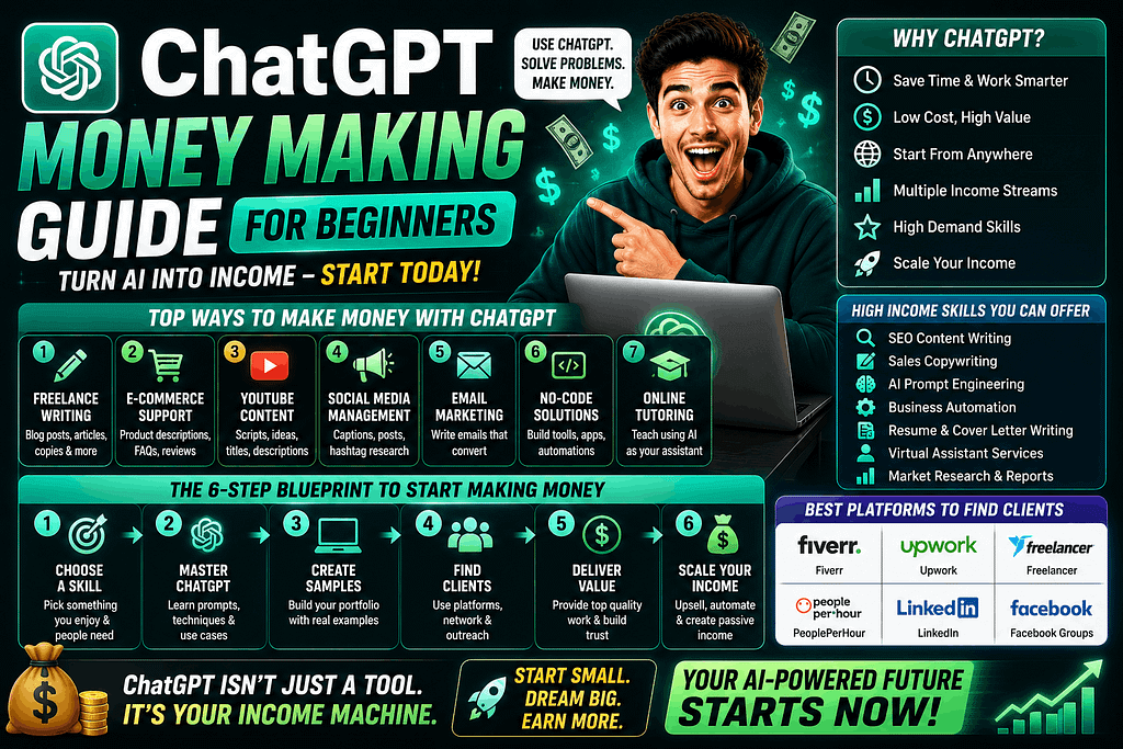 Start making money with ChatGPT