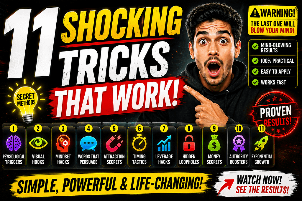 11 Shocking Tricks That Work: The 2026 Protocol for Cognitive and Financial Leverage