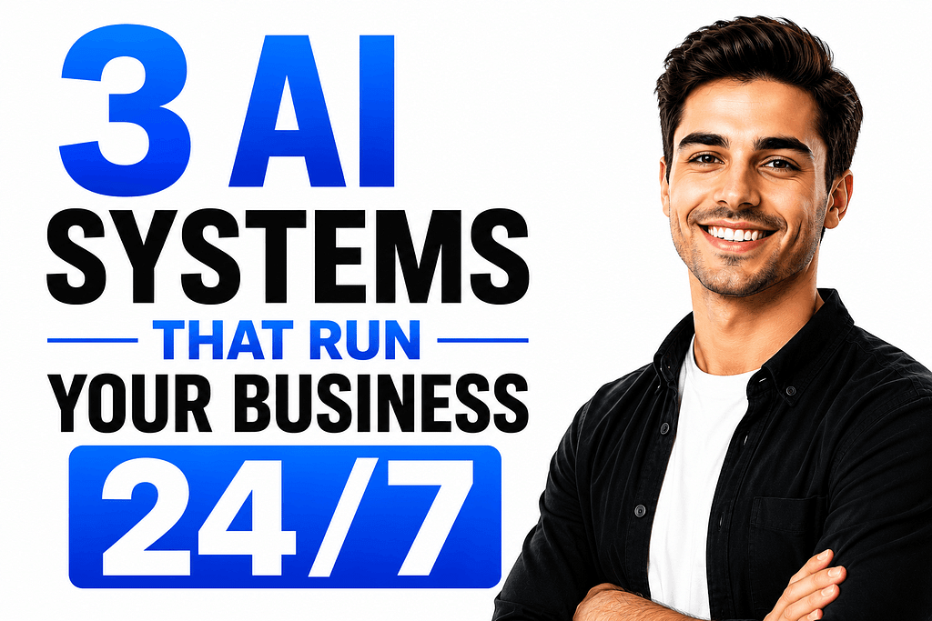 3 AI systems That Run Your Business 24/7
