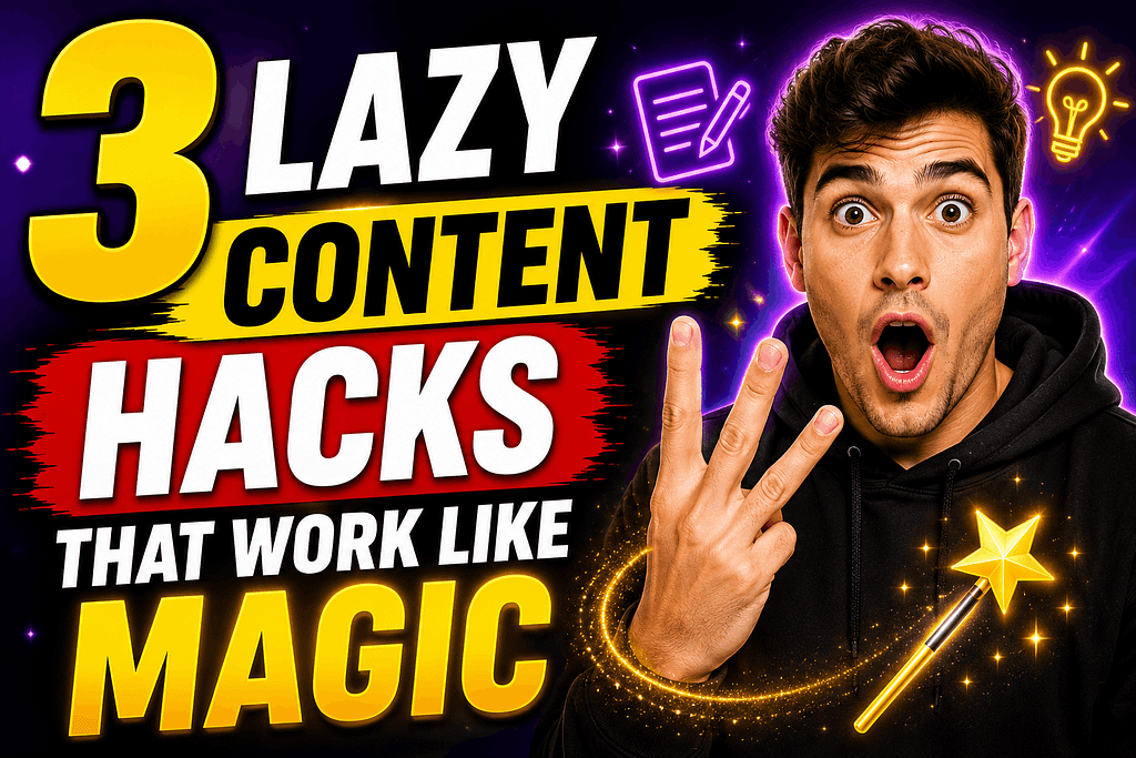 3 Lazy Content Hacks That Work Like Magic