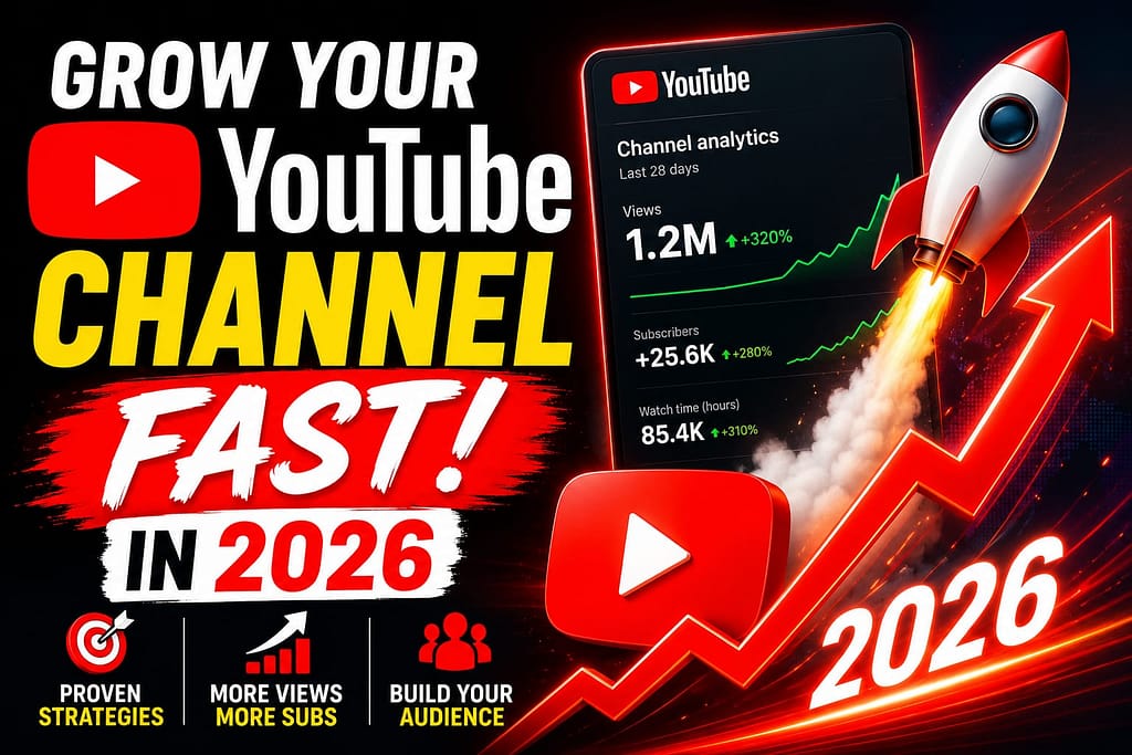 How to Grow YouTube Channel Fast in 2026