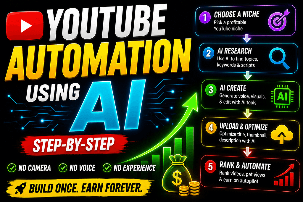 YouTube Automation Using AI (Step-by-Step)