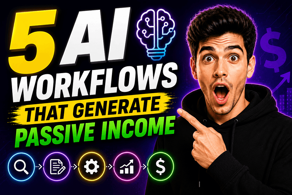 5 AI Workflows That Generate Passive Income