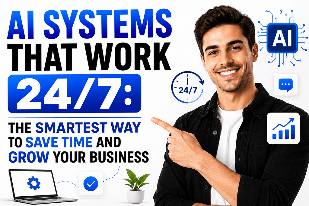 AI Systems That Work 247 The Smartest Way to Save Time and Grow Your Business