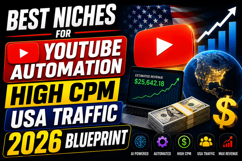 Best Niches for YouTube Automation The 2026 Blueprint for High-CPM USA Traffic