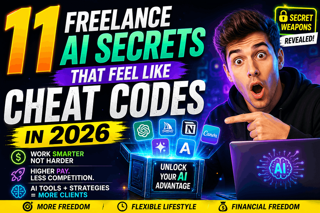 11 Freelance AI Secrets That Feel Like Cheat Codes in 2026