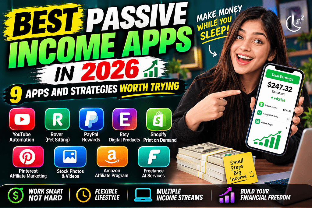 Best Passive Income Apps in 2026 9 Apps and Strategies Worth Trying