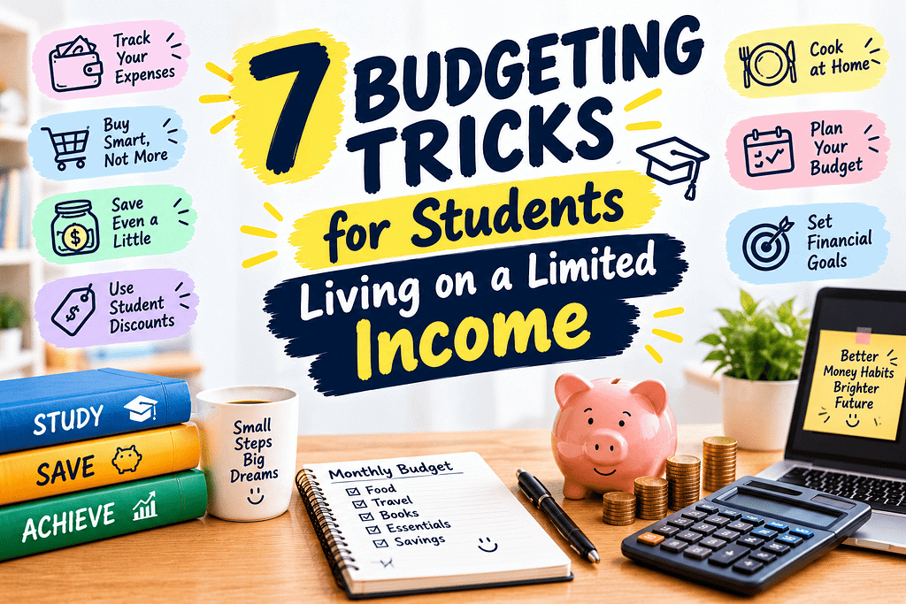 7 Budgeting Tricks for Students Living on a Limited Income